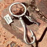 Reel Monster© Stainless Steel Key chain RMKC-01