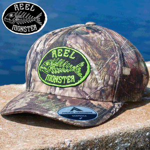 REEL MONSTER CAMO MESH BACK HAT RMLG-15