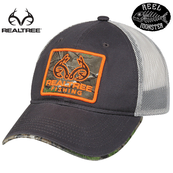 REALTREE© FISHING HAT ORANGE LOGO