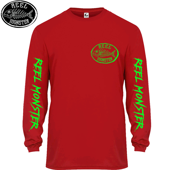 REEL MONSTER© COOL PERFORMANCE L/S RMWDF-3165