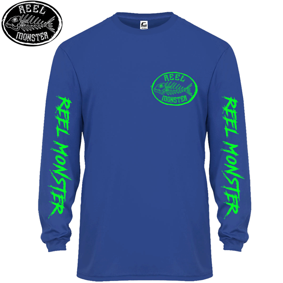 REEL MONSTER© COOL PERFORMANCE L/S RMWDF-3165
